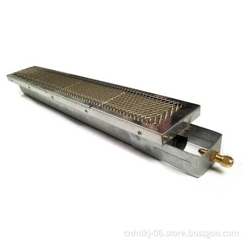 Commercial infrared gas grill burner for yakitori, shawarma machine HD538